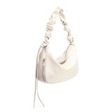 Reign Ivory Recycled Vegan Shoulder Bag