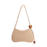 Pilar Tan Recycled Vegan Shoulder Bag