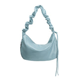 Reign Blue Recycled Vegan Shoulder Bag