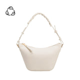 Audrina Ivory Recycled Vegan Crossbody Bag