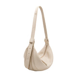 Hayden Ivory Recycled Leather Crossbody Bag