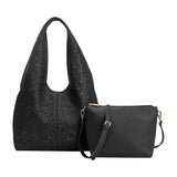 Farrow Black Recycled Vegan Tote Bag