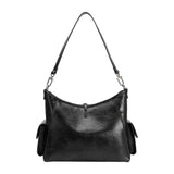 Rory Black Recycled Vegan Shoulder Bag