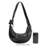 Bambi Black Recycled Vegan Shoulder Bag