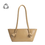 Cassidy Taupe Recycled Vegan Shoulder Bag