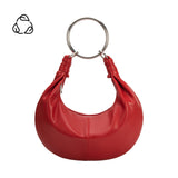 Corie Red Recycled Vegan Crossbody Bag