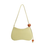 Pilar Pistachio Recycled Vegan Shoulder Bag