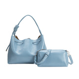 Margot Blue Recycled Vegan Crossbody Bag