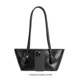 Cassidy Black Recycled Vegan Shoulder Bag