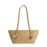 Cassidy Taupe Recycled Vegan Shoulder Bag