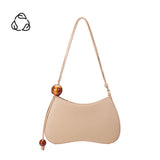 Pilar Tan Recycled Vegan Shoulder Bag