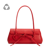 Bowie Red Recycled Vegan Shoulder Bag