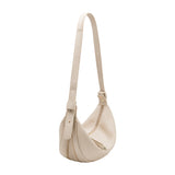 Hayden Ivory Recycled Leather Crossbody Bag