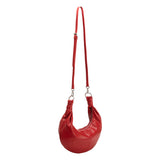 Corie Red Recycled Vegan Crossbody Bag