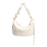 Reign Ivory Recycled Vegan Shoulder Bag