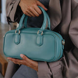 Eden Teal Top Handle Bag