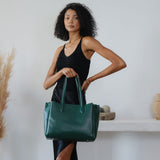 Georgina Espresso Recycled Vegan Tote Bag