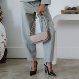 Inez Rust Recycled Vegan Shoulder Bag