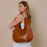 Tracy Saddle Recycled Vegan Shoulder Bag