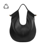 Tracy Black Recycled Vegan Shoulder Bag