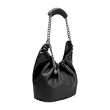 Kinsley Black Recycled Vegan Shoulder Bag