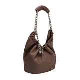 Kinsley Chocolate Recycled Vegan Shoulder Bag