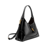 Caroline Black Recycled Vegan Shoulder Bag