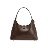 Caroline Espresso Recycled Vegan Shoulder Bag