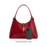 Caroline Red Recycled Vegan Shoulder Bag