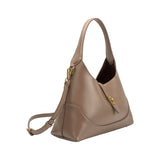 Caroline Taupe Recycled Vegan Shoulder Bag