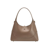 Caroline Taupe Recycled Vegan Shoulder Bag