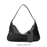 Nicolette Slate Recycled Vegan Shoulder Bag