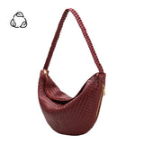 Raquel Cranberry XL Recycled Vegan Shoulder Bag