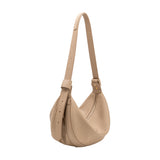 Hayden Nude Recycled Leather Crossbody Bag