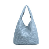 Johanna Blue Large Recycled Vegan Shoulder Bag