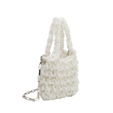 Norma Ivory Mini Beaded Crossbody Bag