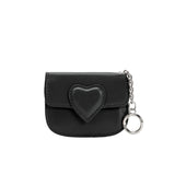 Lovell Black Vegan Card Case