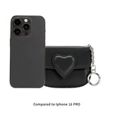 Lovell Black Vegan Card Case