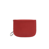 Lovell Red Vegan Card Case