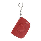 Lovell Red Vegan Card Case