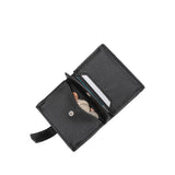 Pria Black Vegan Leather Wallet