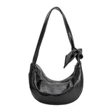 Bambi Black Recycled Vegan Shoulder Bag