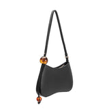 Pilar Black Recycled Vegan Shoulder Bag