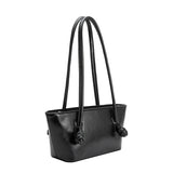 Cassidy Black Recycled Vegan Shoulder Bag