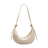 Hayden Ivory Recycled Leather Crossbody Bag