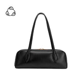 Serafina Black Recycled Vegan Shoulder Bag