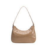 Fawn Tan Vegan Leather Shoulder Bag