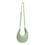 Justine Sage Recycled Vegan Crossbody Bag