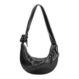 Bambi Black Recycled Vegan Shoulder Bag