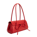 Bowie Red Recycled Vegan Shoulder Bag